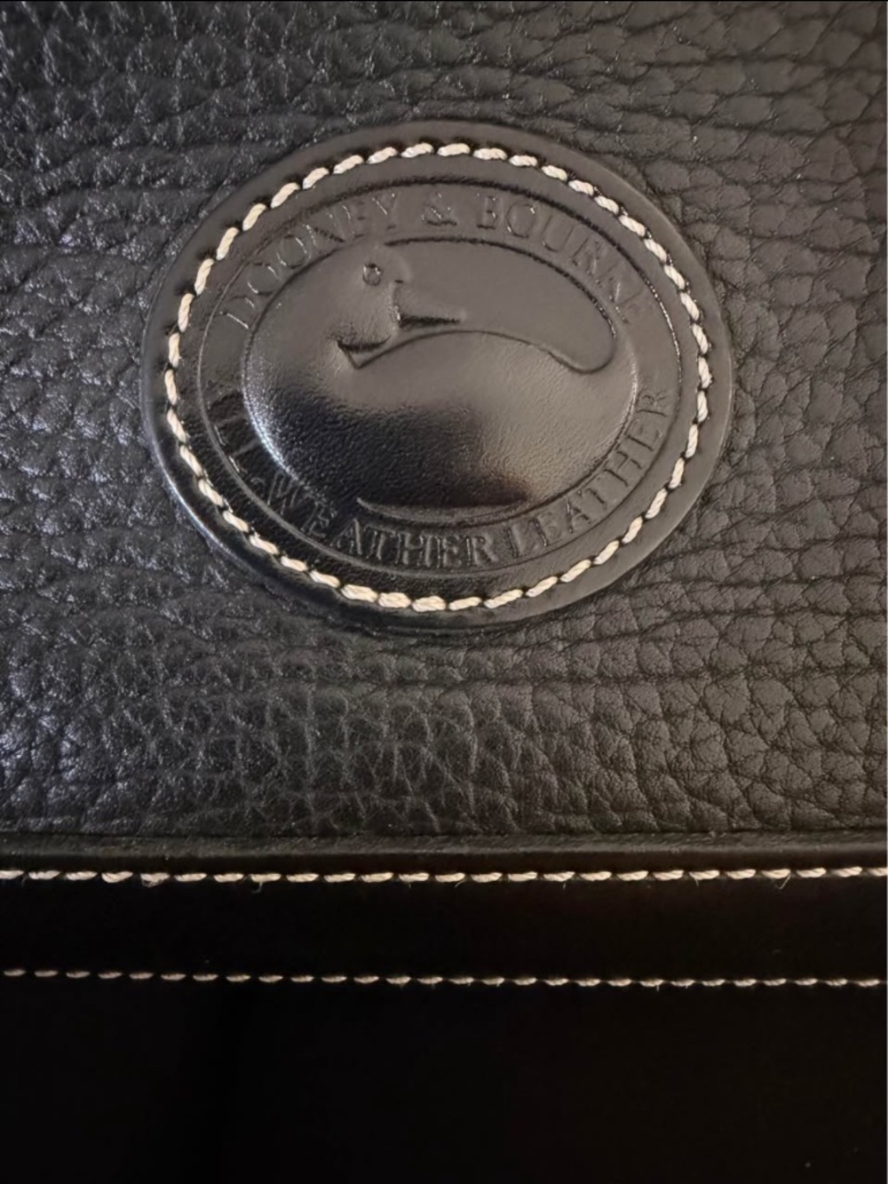 Classic Leather Dooney and Bourke Shoulder Bag